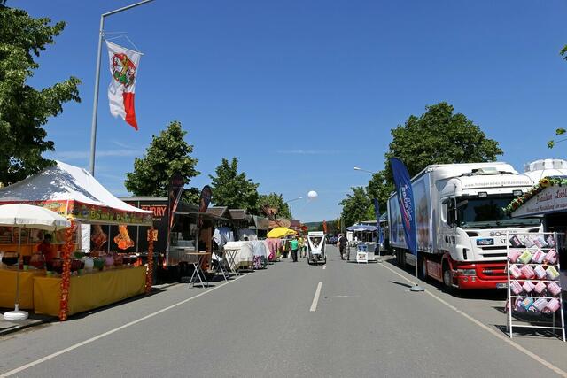 Blick auf die Hessentagsstraße