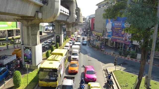 Bangkok gegen 11 Uhr !