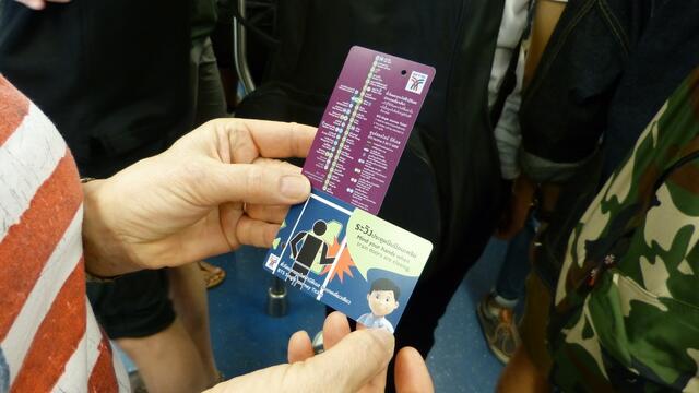 Die elektronischen Tickets.