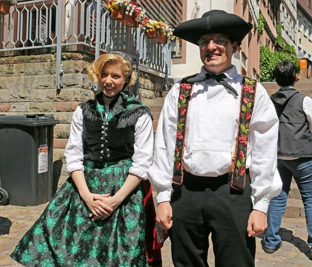 Hessentagspaar Anne Weihrich und Markus Glanzner