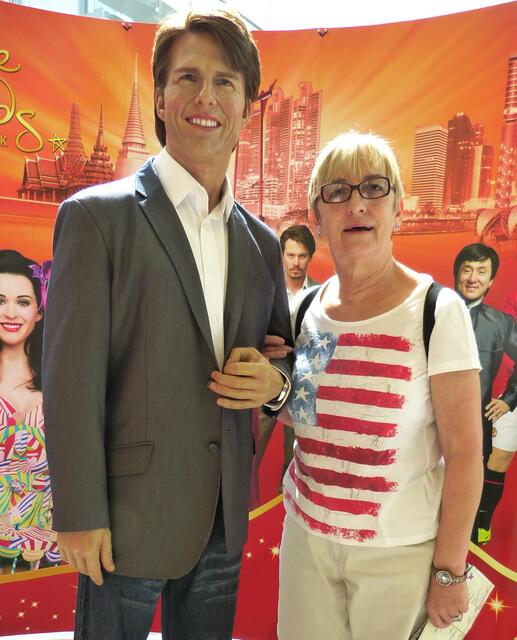 Uschi in netter Begleitung!