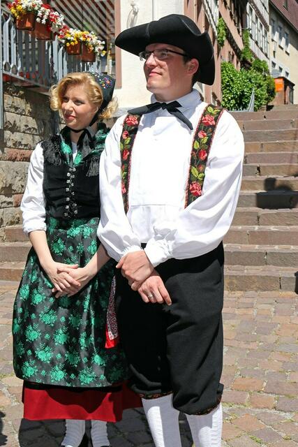 Hessentagspaar Anne Weihrich und Markus Glanzner