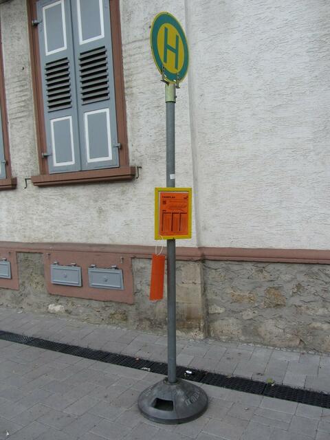 Bus-Ersatzhaltestelle