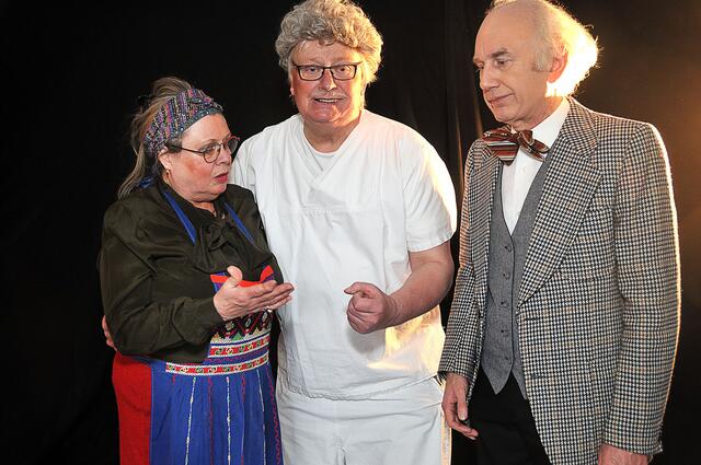 Am 20. März ist Premiere: Probe des Südstädter Komöd'chen im Freizeitheim Döhren.