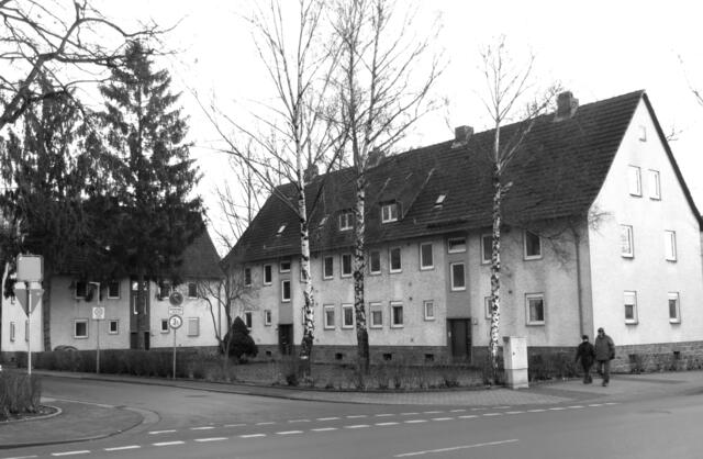 Wohnblocks an der Gerhart-Hauptmann-Straße (07.01.2015)