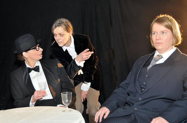 Am 20. März ist Premiere: Probe des Südstädter Komöd'chen im Freizeitheim Döhren.