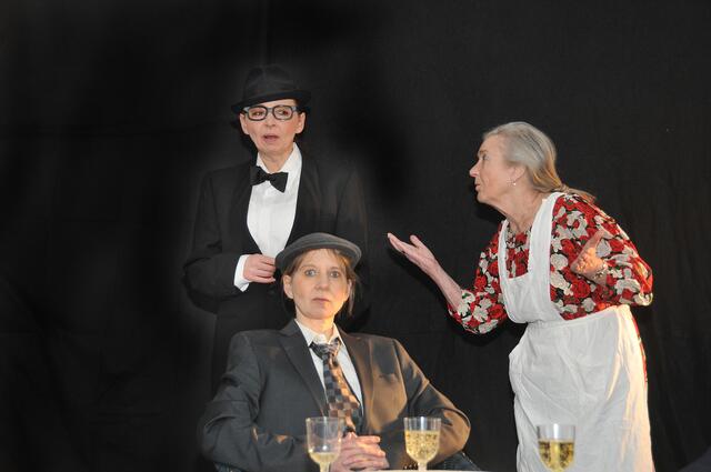 Am 20. März ist Premiere: Probe des Südstädter Komöd'chen im Freizeitheim Döhren.