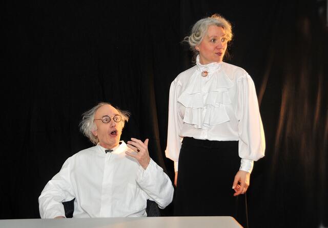 Am 20. März ist Premiere: Probe des Südstädter Komöd'chen im Freizeitheim Döhren.