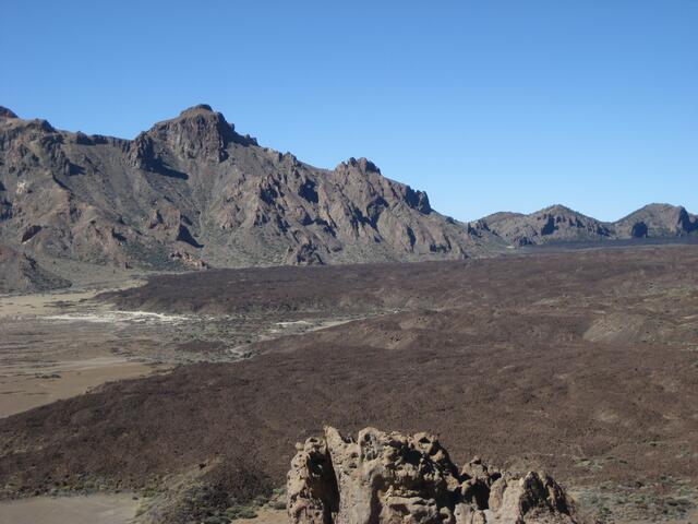 Lavafeld in den Cañadas