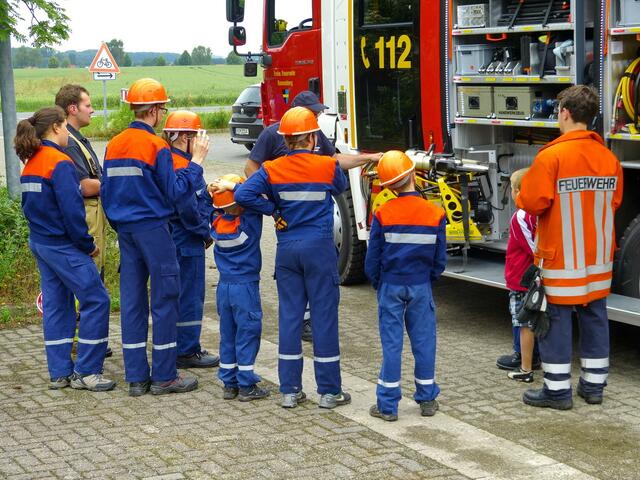 Besichtigung HLF der FF Ronnenberg