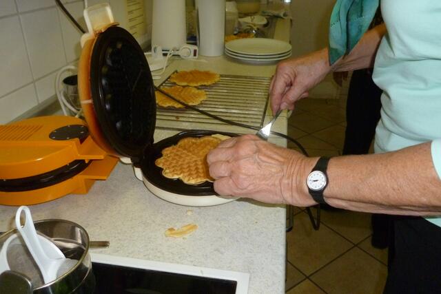 Waffelbacken statt Torten