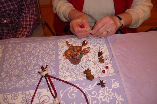 Vorweihnachtliches Basteln