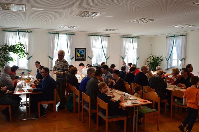 das Pfarrheim war wieder gut besucht