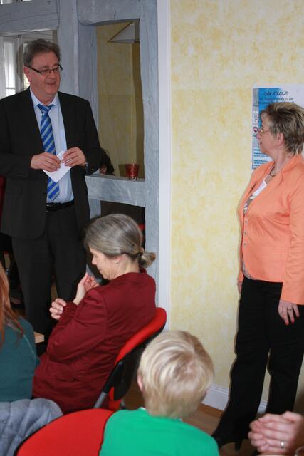 5.März 2014 Oberbürgermeister Egon Vaupel hält seine Eröffnungsrede