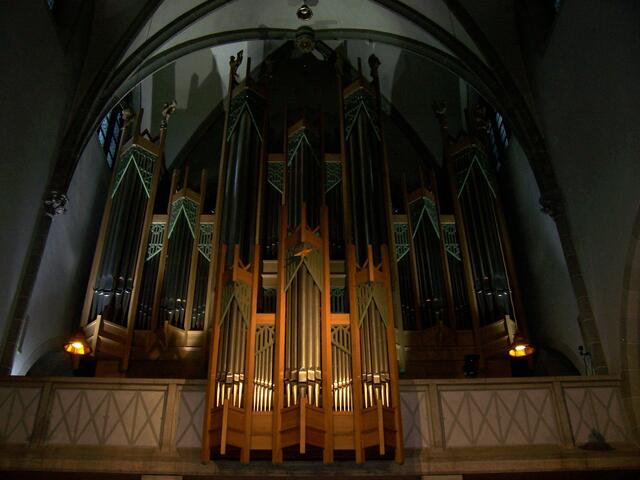 Hauptorgel der Abteikirche Sankt Ottilien.Foto:©wunibald.wörle