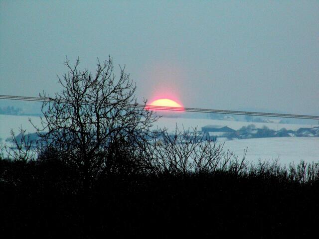 Beim ersten Sichtkontakt war es ein Feuerball