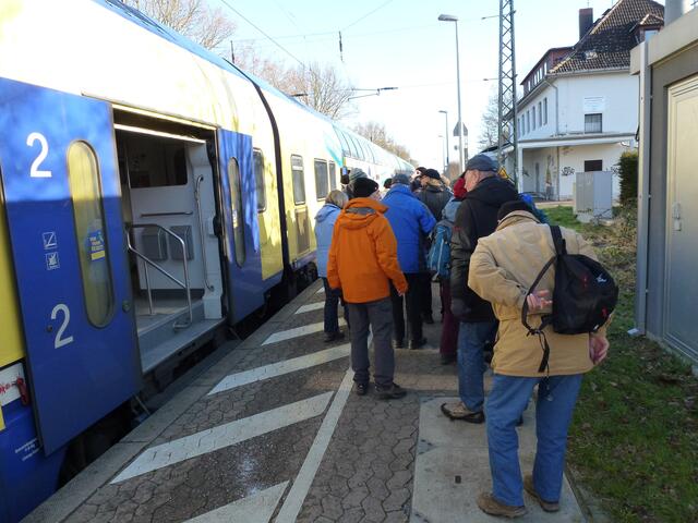 In Großburgwedel angekommen