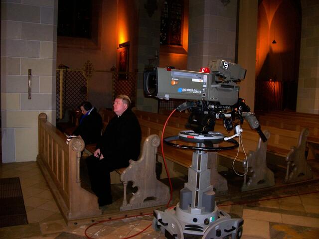 Vor der Live-Übertragung. Foto:©wunibald.wörle
