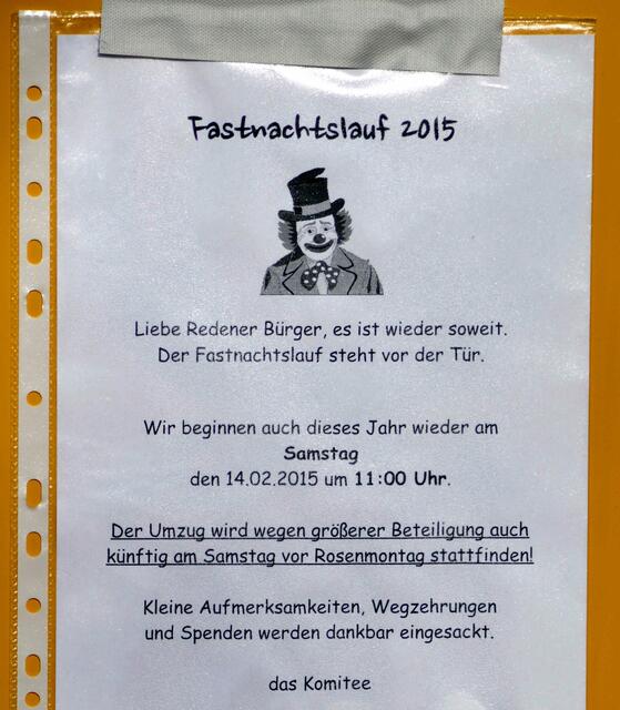 Info für das Dorf