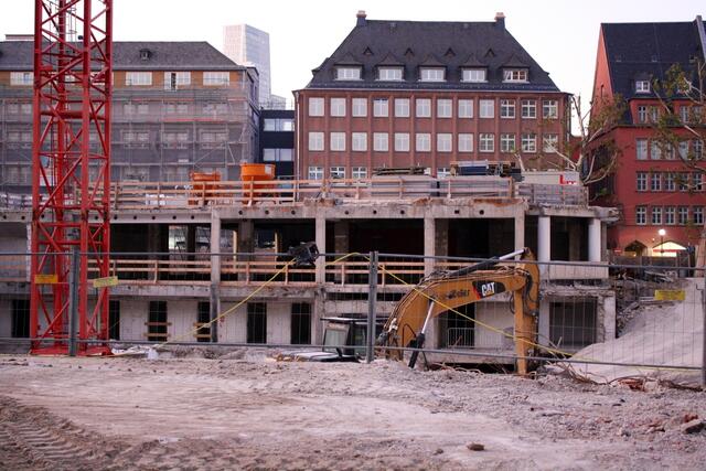 Das war einmal viel vom sogenannten Technischem Rathaus ist nicht mehr übrig.