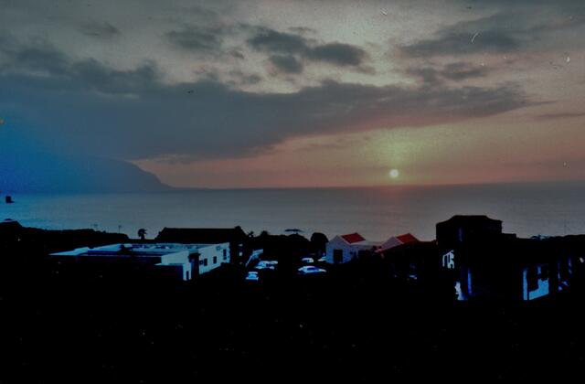 Sonnenuntergang an der "Punta Grande"