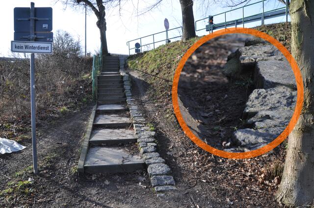 Nur wie sieht den die Treppe aus noch aus. Auch dieses sollte noch geändert werden....