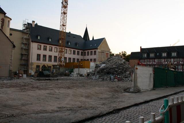 Das Historische Museum ist inzwischen auch verschwunden