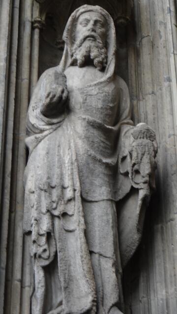 St. Jacobus maior im Petrusportal des Doms von Köln