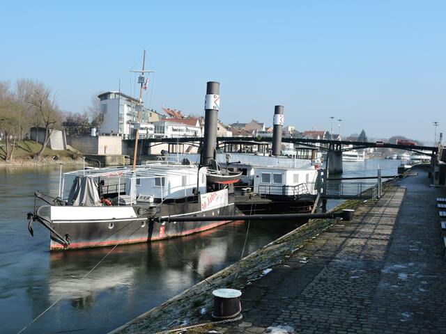 Raddampfer Ruthof !                                                   (1923 in Regensburg erbaut)