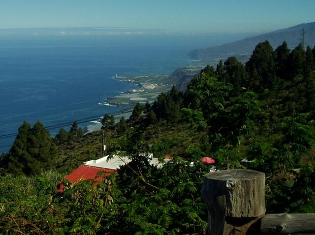 Blick auf die Westküste bei Fuencaliente