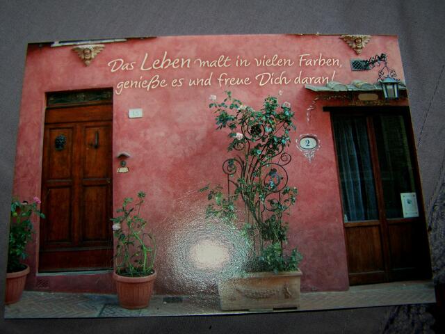 ....und eine gaaaanz tolle Karte. Zwei Türen - zwei Wege die man beschreiten kann. Man hat immer die Wahl!