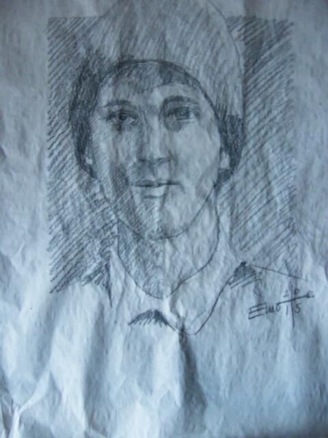 Portrait Felix vom Meister gezeichnet