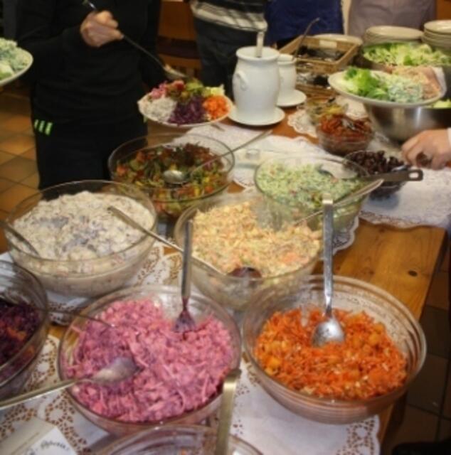 Frischkostbufett ... da fällt die Entscheidung nicht gerade leicht!