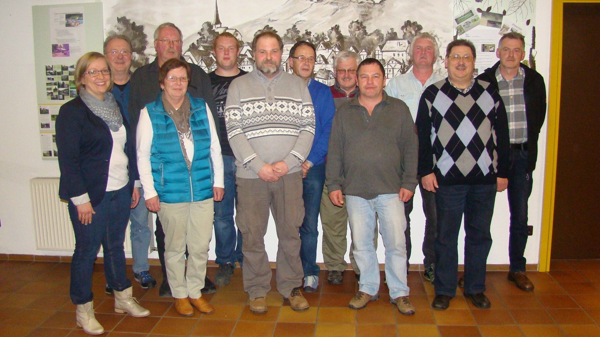 Ehrungen und neuen Vorstand bei dem Verkehrs u.Verschönerungsverein in