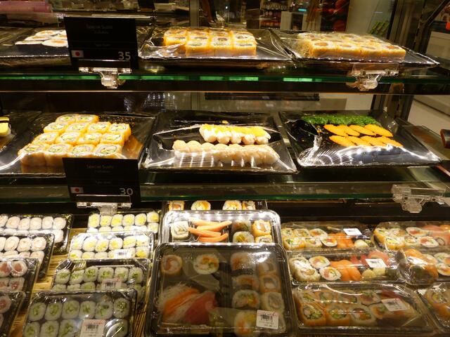Sushi in allen Variationen !