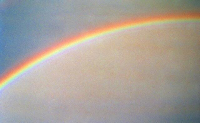 strahlender Regenbogen - in deiner Pracht -