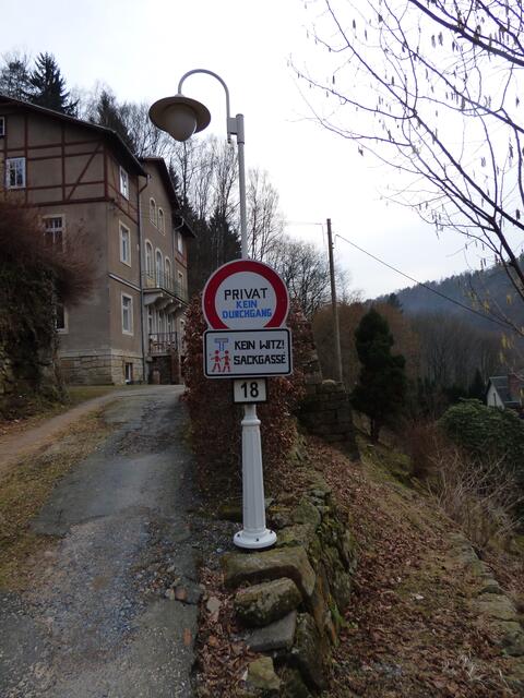 Sackgasse