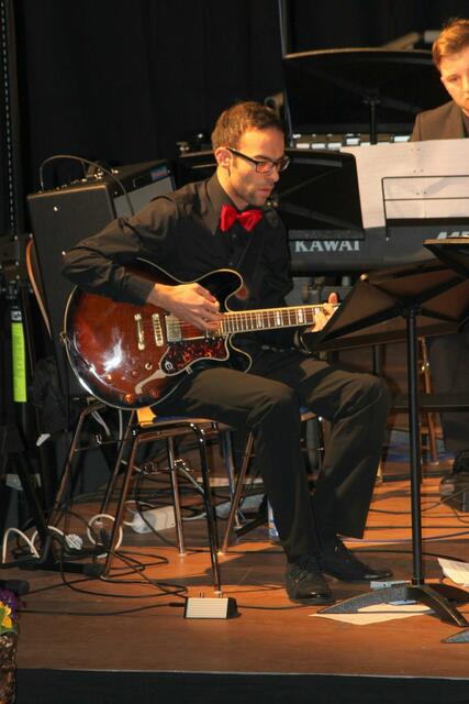 Steffen Liepert an der Gitarre.