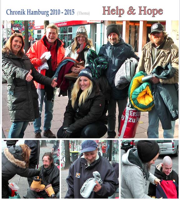 "Make the homeless smile" - Eine Aktion vom Dezember 2013 - schöne Sache -->
https://www.facebook.com/notes/max-bryan/make-the-homeless-smile-helfen-macht-gl%C3%BCcklich-/690661160951802