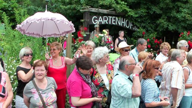 Gäste des Steinfurther Rosenfestes 2014