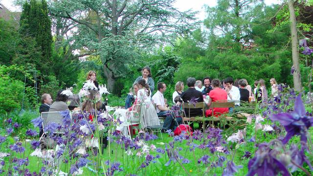 Eine Geburtstagsfeier im Frühjahr 2012