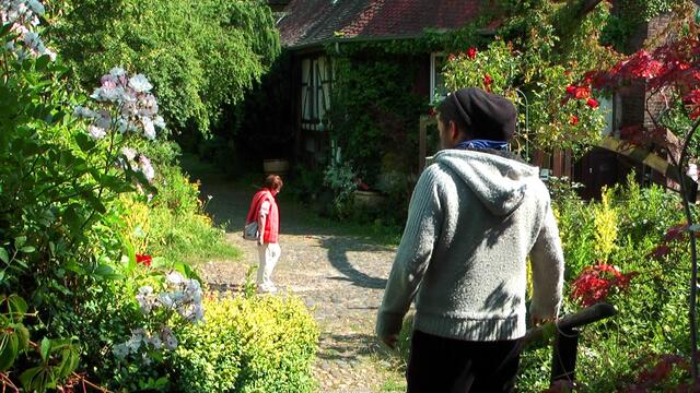 Gartenhof von Löw im Juni 2014