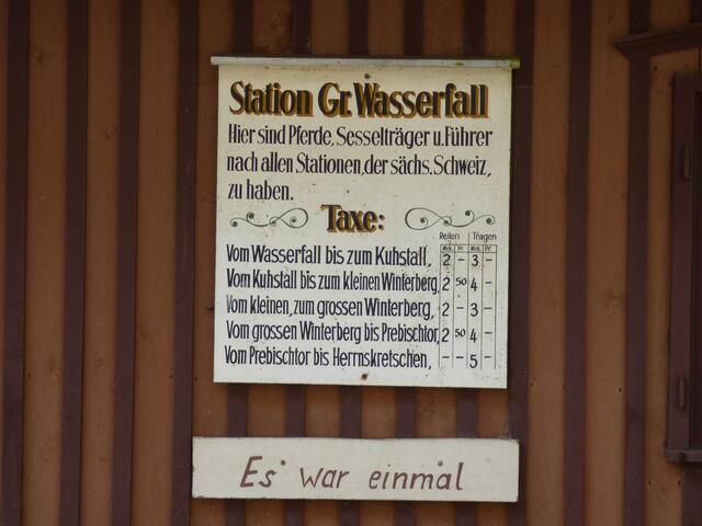Es war einmal