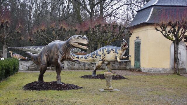 Jurassic Park auf Schloss Marienthal - am 14.3.2015 !