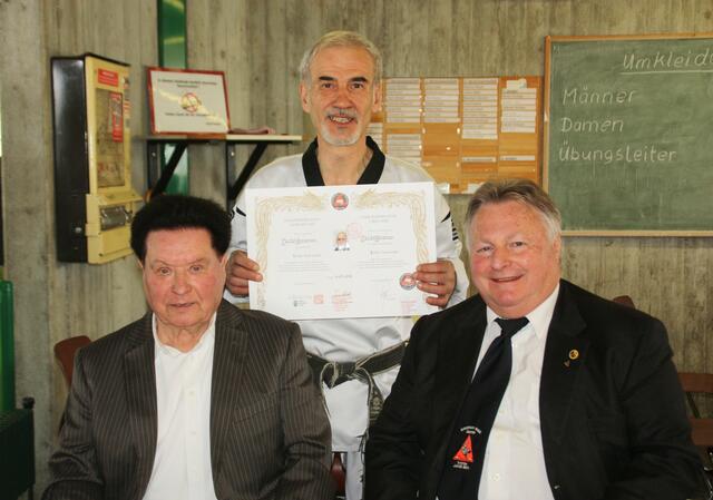 Jakob Beck, Ali Kocaman und Gerhart Pfleghart