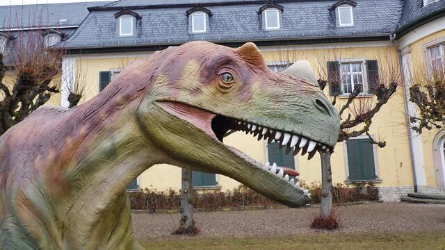 Jurassic Park auf Schloss Marienthal - am 14.3.2015 !