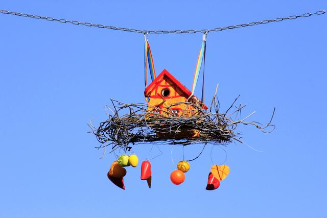 Anja Meier-Schirra: "Vogelhaus (1) für Neubürger"