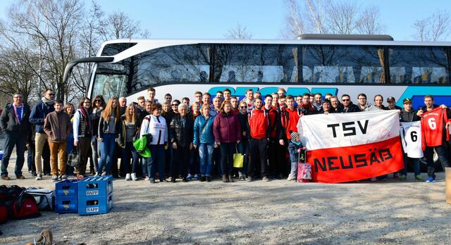 Zum ersten Mal in der Vereinsgeschichte wurde ein Fan-Bus organisiert