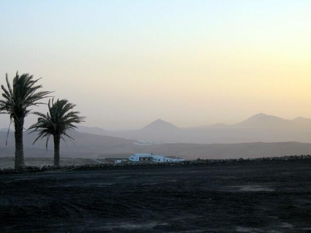 Abendstille im Inselinneren
