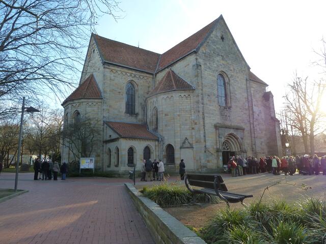 Hier die Kloster oder Marienkirche.